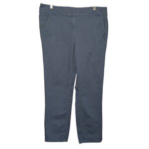 Ann Taylor LOFT Women's Trousers, Blue, Size 10, Cotton Spandex